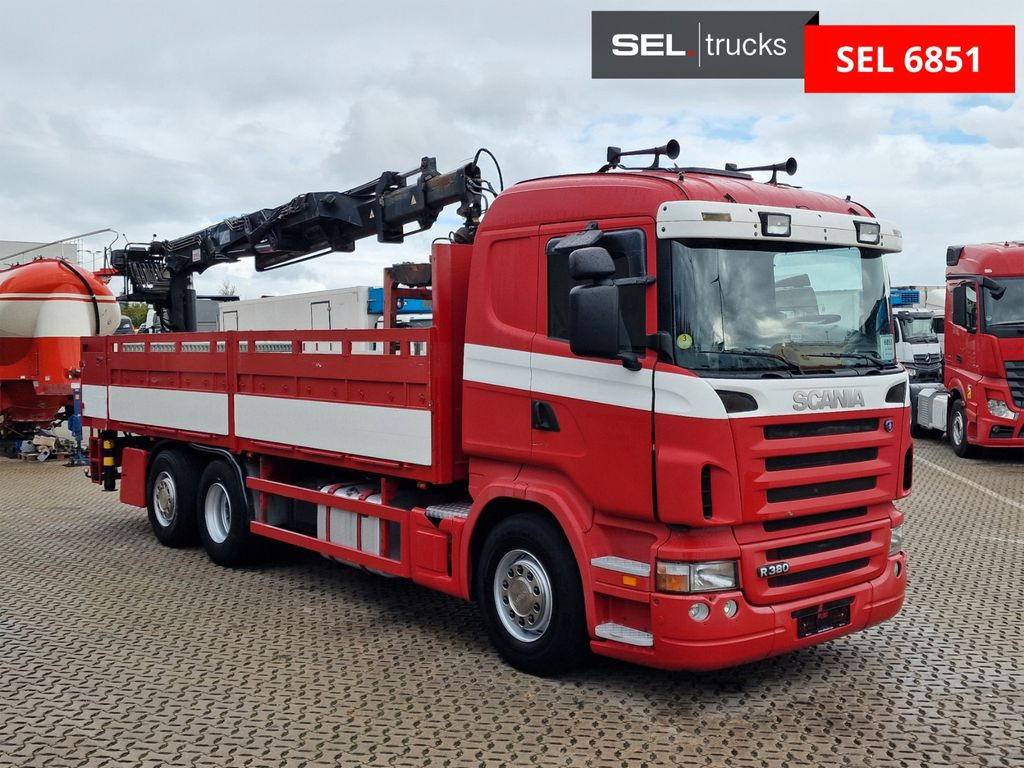Scania R 380 LB6X2*4MNA / Retarder / HIAB / Lenkachse - Автоманипулятор, Грузовик бортовой/ Платформа: фото 3 Scania R 380 LB6X2*4MNA / Retarder / HIAB / Lenkachse - Автоманипулятор, Грузовик бортовой/ Платформа: фото 3