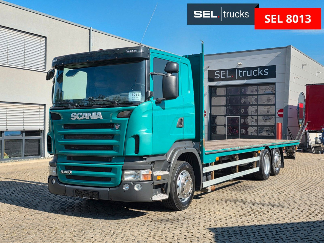 Scania R 400 LB6X2MNA / Retarder - Грузовик бортовой/ Платформа: фото 1 Scania R 400 LB6X2MNA / Retarder - Грузовик бортовой/ Платформа: фото 1