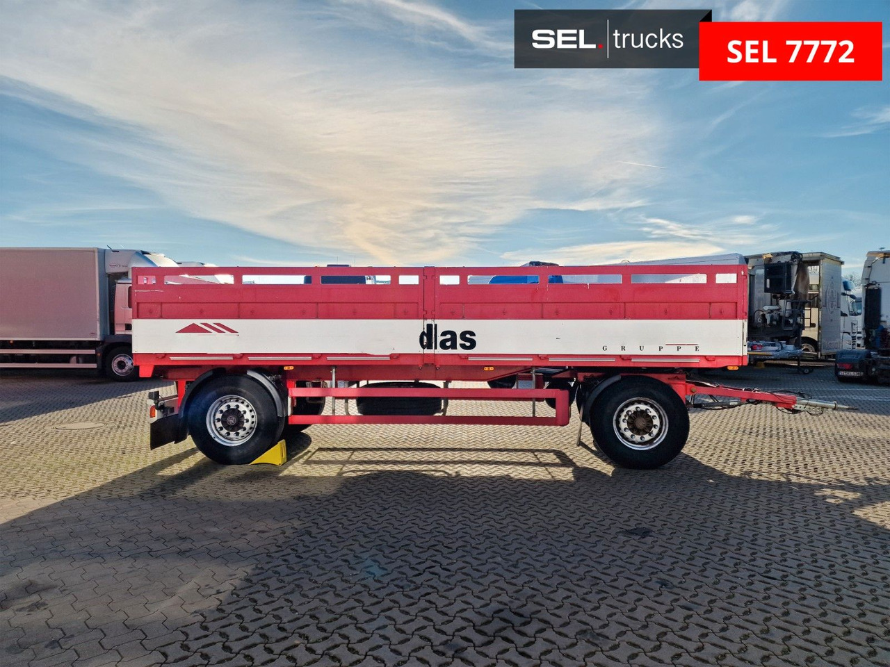 Schwarzmüller PA 2/E / Baustoff - Прицеп бортовой/ Платформа: фото 4 Schwarzmüller PA 2/E / Baustoff - Прицеп бортовой/ Платформа: фото 4