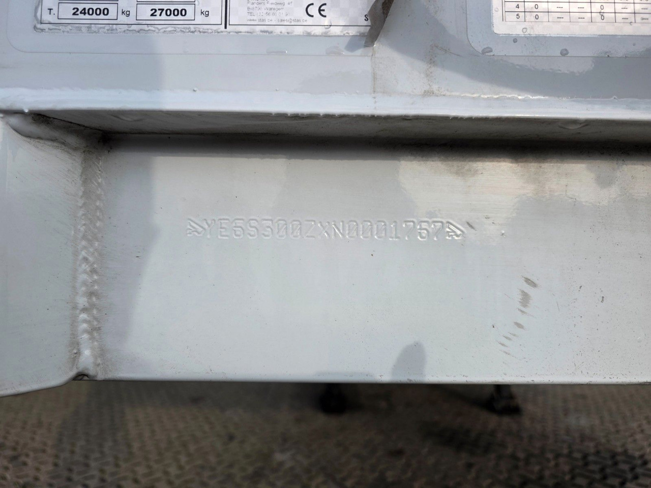 Полуприцеп с подвижным полом Stas S300ZX /ADR Typ EX II, FL, OX, AT / 2 Liftachsen: фото 47 Полуприцеп с подвижным полом Stas S300ZX /ADR Typ EX II, FL, OX, AT / 2 Liftachsen: фото 47