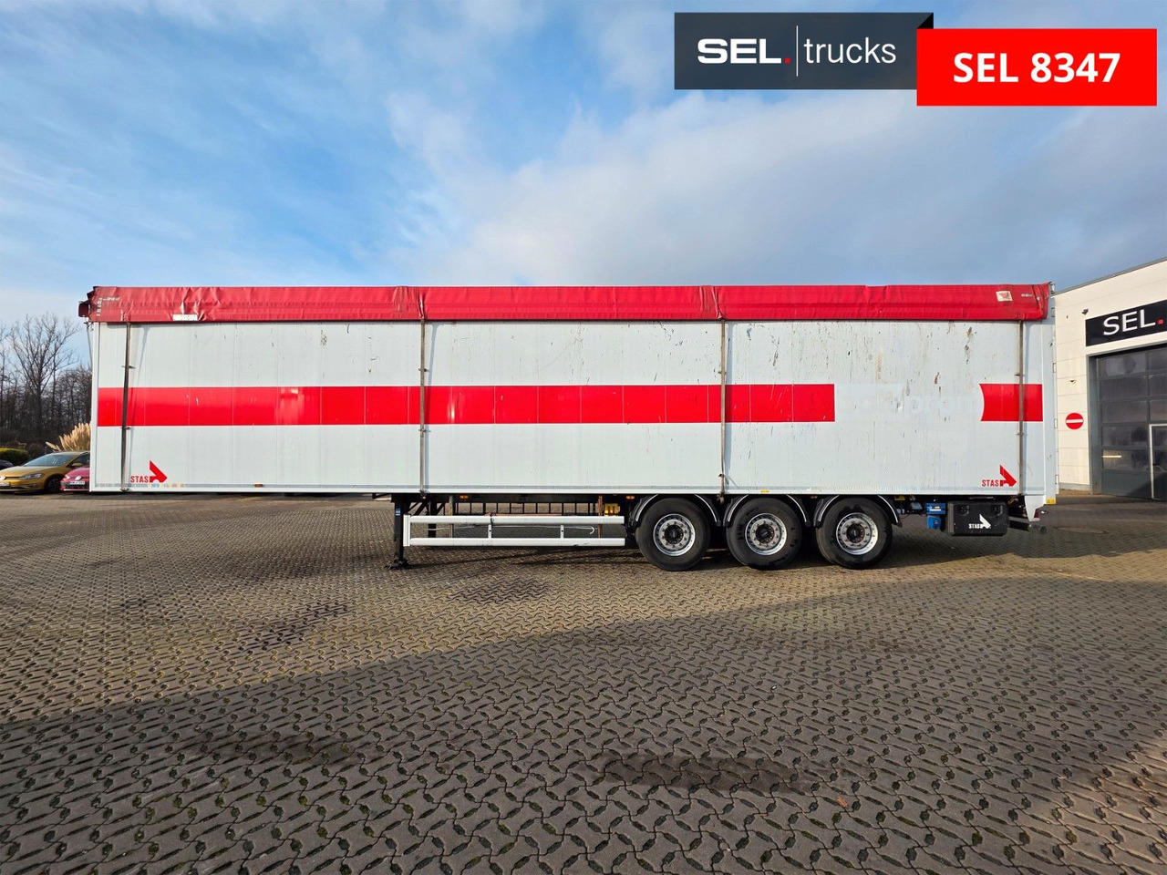 Полуприцеп с подвижным полом Stas S300ZX /ADR Typ EX II, FL, OX, AT / 2 Liftachsen: фото 8 Полуприцеп с подвижным полом Stas S300ZX /ADR Typ EX II, FL, OX, AT / 2 Liftachsen: фото 8