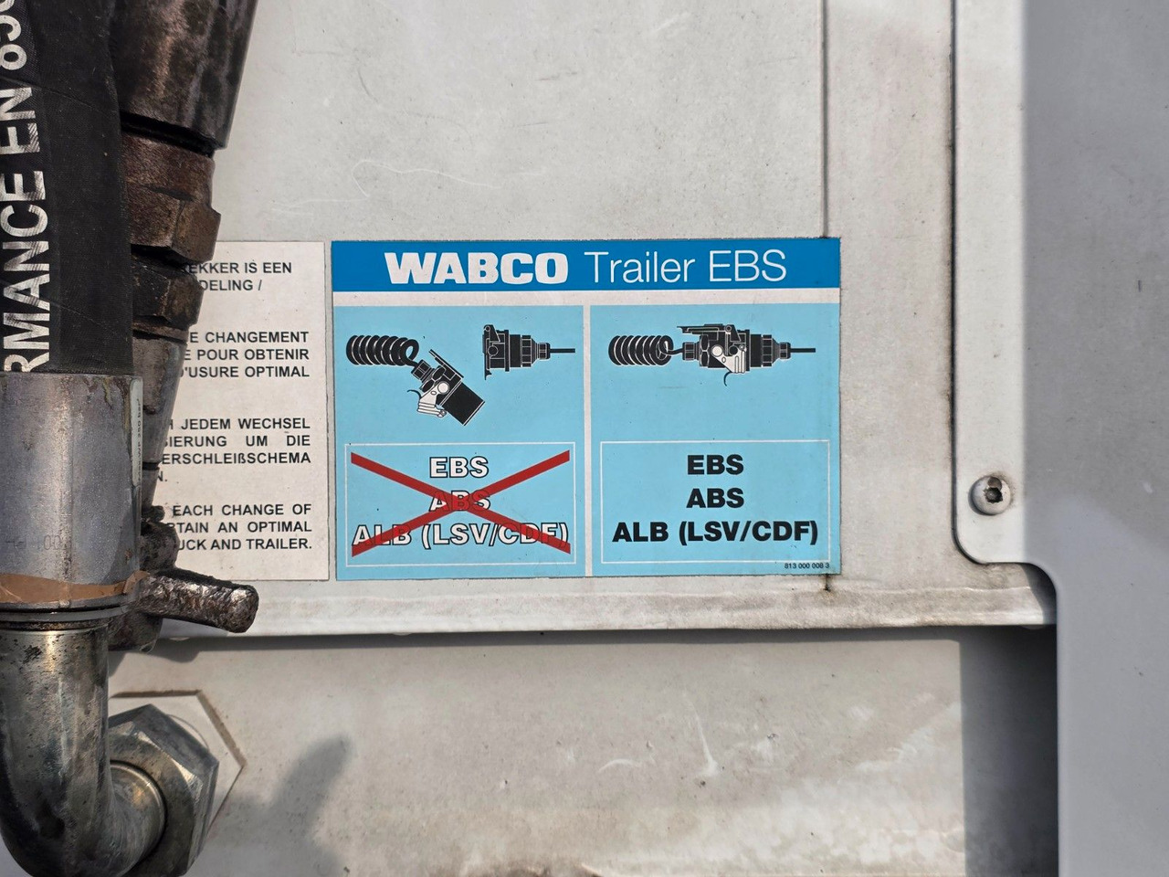 Полуприцеп с подвижным полом Stas S300ZX /ADR Typ EX II, FL, OX, AT / 2 Liftachsen: фото 48 Полуприцеп с подвижным полом Stas S300ZX /ADR Typ EX II, FL, OX, AT / 2 Liftachsen: фото 48