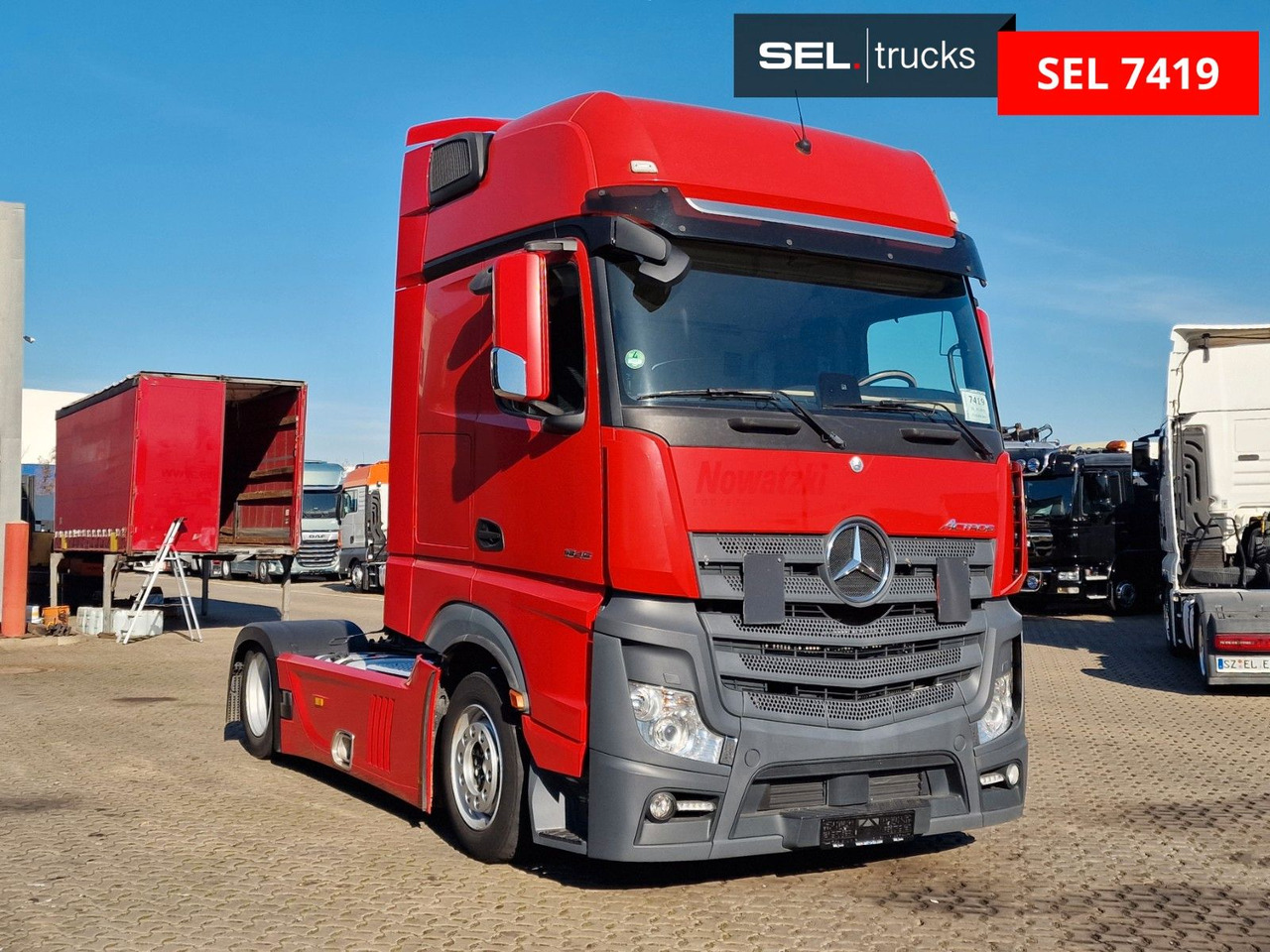 Mercedes-Benz Actros 1845 / Retarder / Standklima / Xenon - Тягач: фото 3 Mercedes-Benz Actros 1845 / Retarder / Standklima / Xenon - Тягач: фото 3