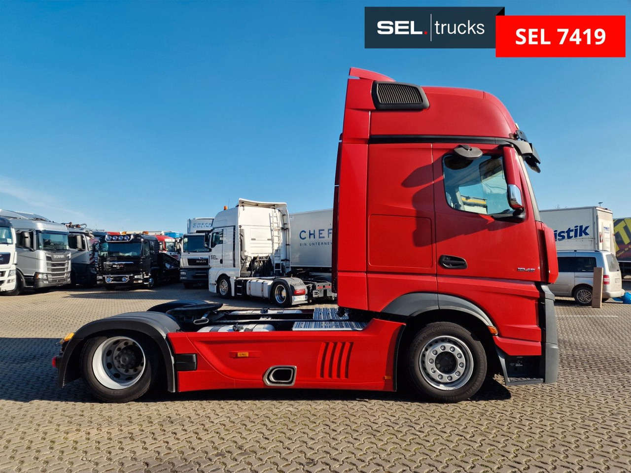 Mercedes-Benz Actros 1845 / Retarder / Standklima / Xenon - Тягач: фото 4 Mercedes-Benz Actros 1845 / Retarder / Standklima / Xenon - Тягач: фото 4