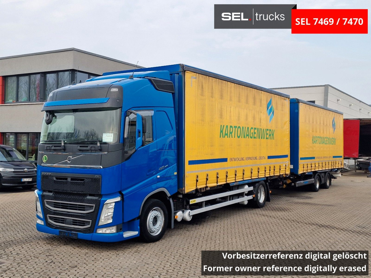 Volvo FH 460 / Hubdach / Jumbo / Komplett - Тентованный грузовик: фото 1 Volvo FH 460 / Hubdach / Jumbo / Komplett - Тентованный грузовик: фото 1