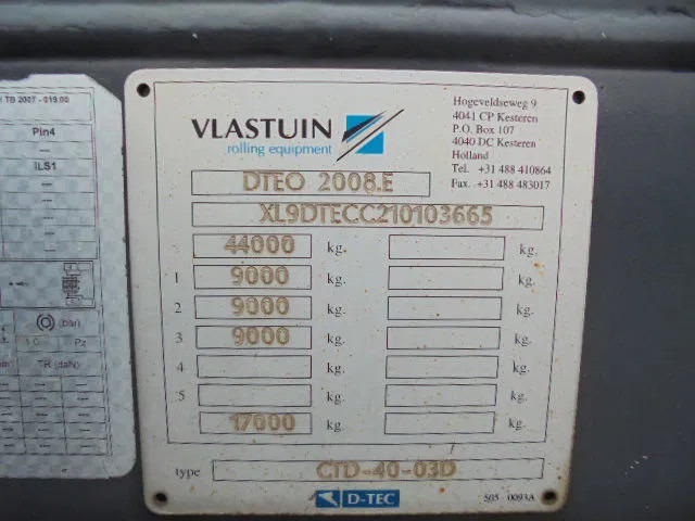 Полуприцеп-контейнеровоз/ Сменный кузов D-Tec DOLLY + TRAILER LZV: фото 11