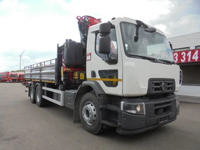 Renault 320 6X4 + FASSI F245 DEMO UNUSED - Грузовик бортовой/ Платформа, Автоманипулятор: фото 2 Renault 320 6X4 + FASSI F245 DEMO UNUSED - Грузовик бортовой/ Платформа, Автоманипулятор: фото 2