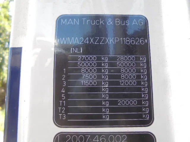 Тягач MAN TGX 26.500 XXL NL TRUCK SMART TACHO: фото 19