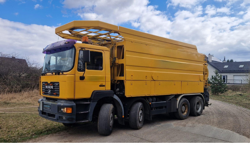 MAN 35.464 channel cleaner, 8x4 full spring, manual - Ассенизатор: фото 1 MAN 35.464 channel cleaner, 8x4 full spring, manual - Ассенизатор: фото 1