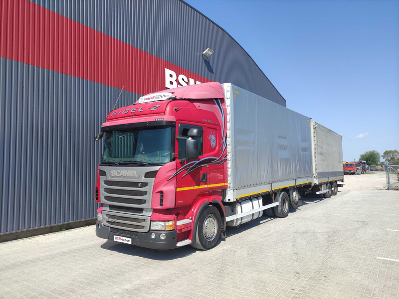 Scania R420 curtainsider truck + curtain side trailer - Тентованный грузовик: фото 1 Scania R420 curtainsider truck + curtain side trailer - Тентованный грузовик: фото 1