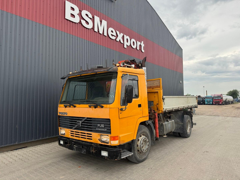 Volvo FL 10 + Palfinger PK 105 B - 3 - Самосвал, Автоманипулятор: фото 1 Volvo FL 10 + Palfinger PK 105 B - 3 - Самосвал, Автоманипулятор: фото 1