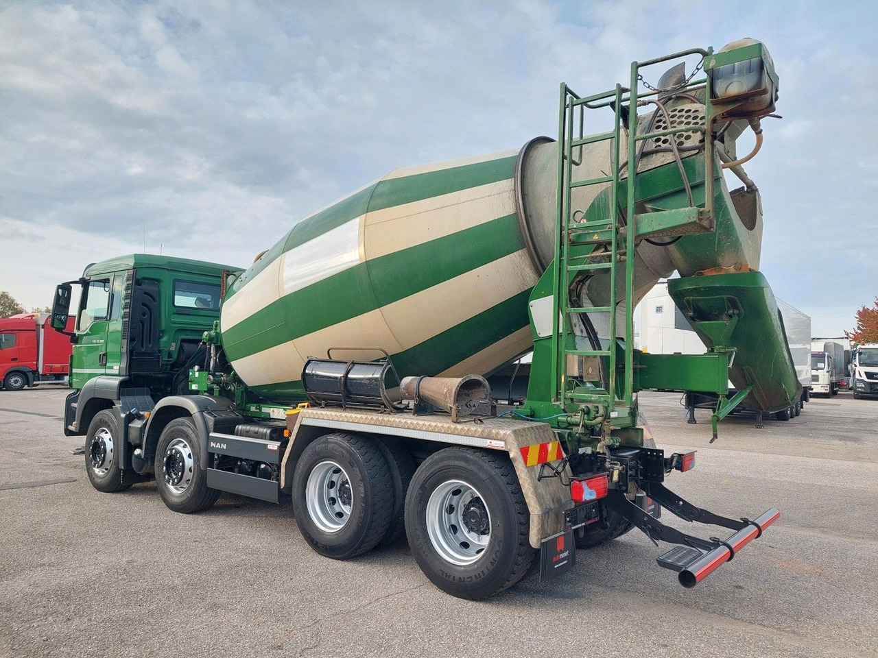 MAN TGS 32.360 BB Stetter 8x4 - Автобетоносмеситель: фото 3 MAN TGS 32.360 BB Stetter 8x4 - Автобетоносмеситель: фото 3