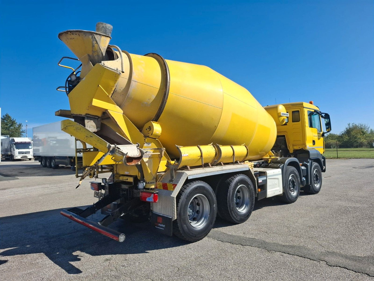 MAN TGS 32.460 8X4 BB Liebherr 9 m³ - Автобетоносмеситель: фото 3 MAN TGS 32.460 8X4 BB Liebherr 9 m³ - Автобетоносмеситель: фото 3