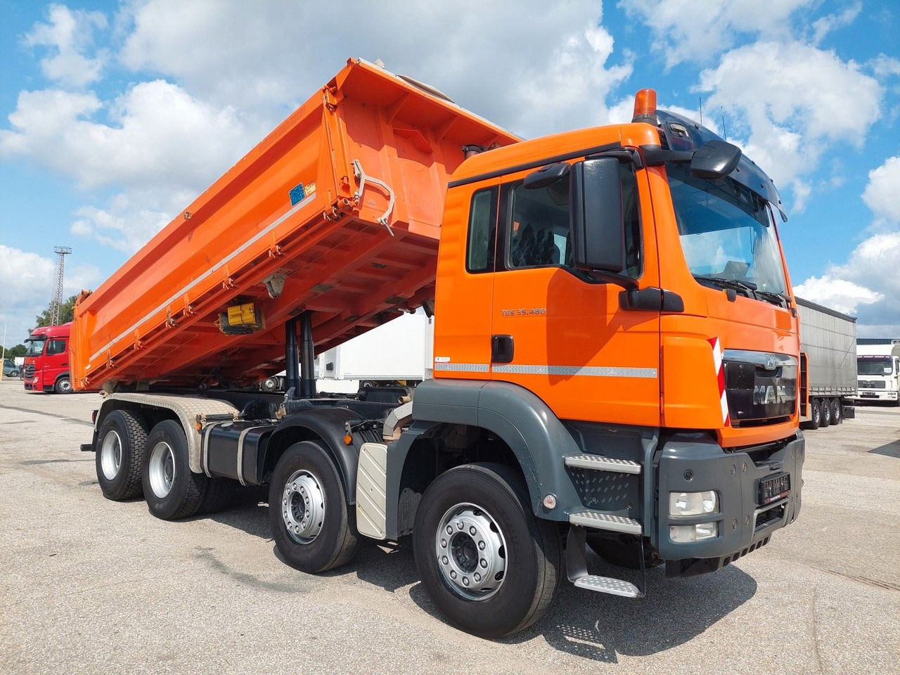 MAN TGS 35.480 8x4 BB Meiller Bordmatik - Самосвал: фото 2 MAN TGS 35.480 8x4 BB Meiller Bordmatik - Самосвал: фото 2