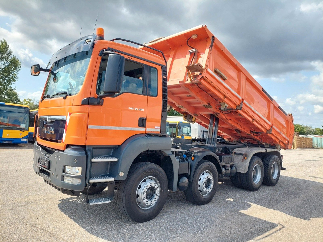 MAN TGS 35.480 8x4 BB Meiller Bordmatik - Самосвал: фото 1 MAN TGS 35.480 8x4 BB Meiller Bordmatik - Самосвал: фото 1
