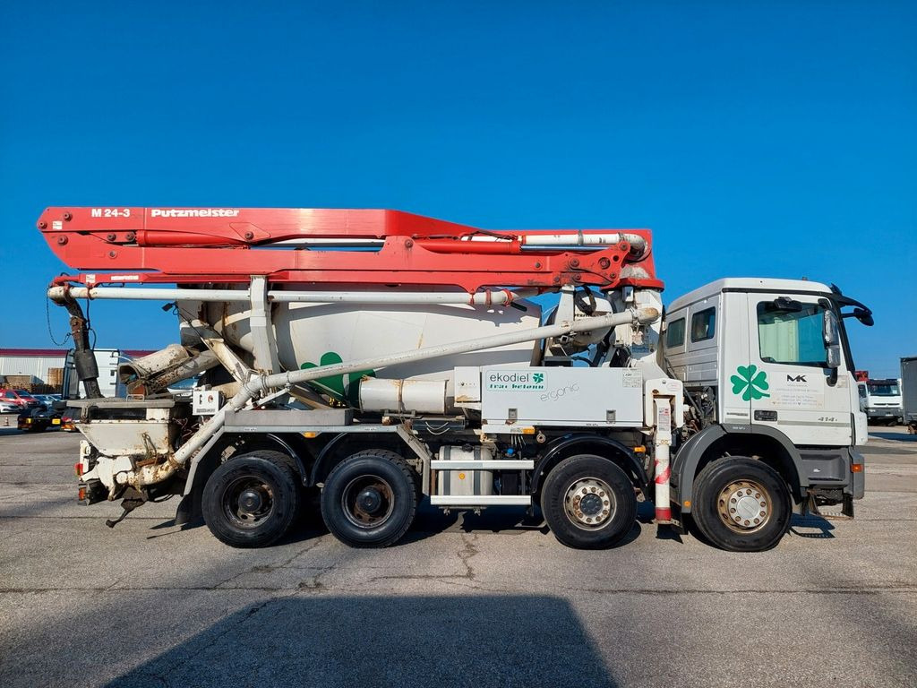 Автобетононасос-смеситель Mercedes-Benz Actros 4141 BB Putzmeister M24-3: фото 6