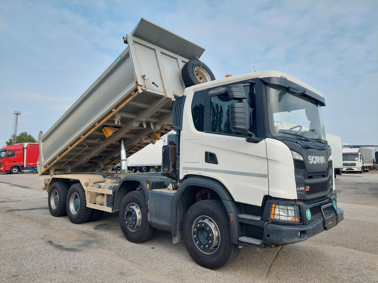 Scania G 450 B8X4HZ 8x4 Bordmatik - Самосвал: фото 2 Scania G 450 B8X4HZ 8x4 Bordmatik - Самосвал: фото 2