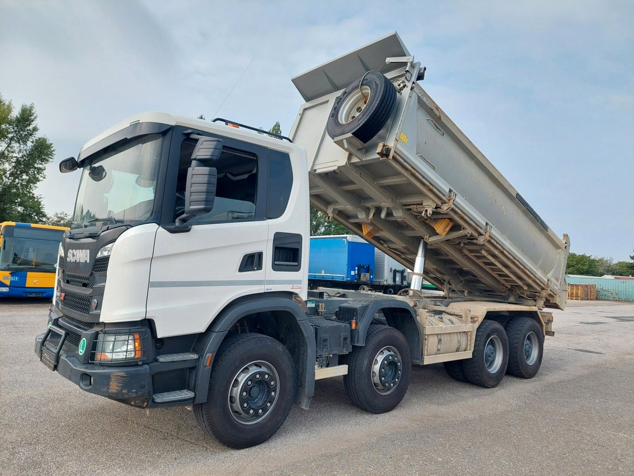 Scania G 450 B8X4HZ 8x4 Bordmatik - Самосвал: фото 1 Scania G 450 B8X4HZ 8x4 Bordmatik - Самосвал: фото 1