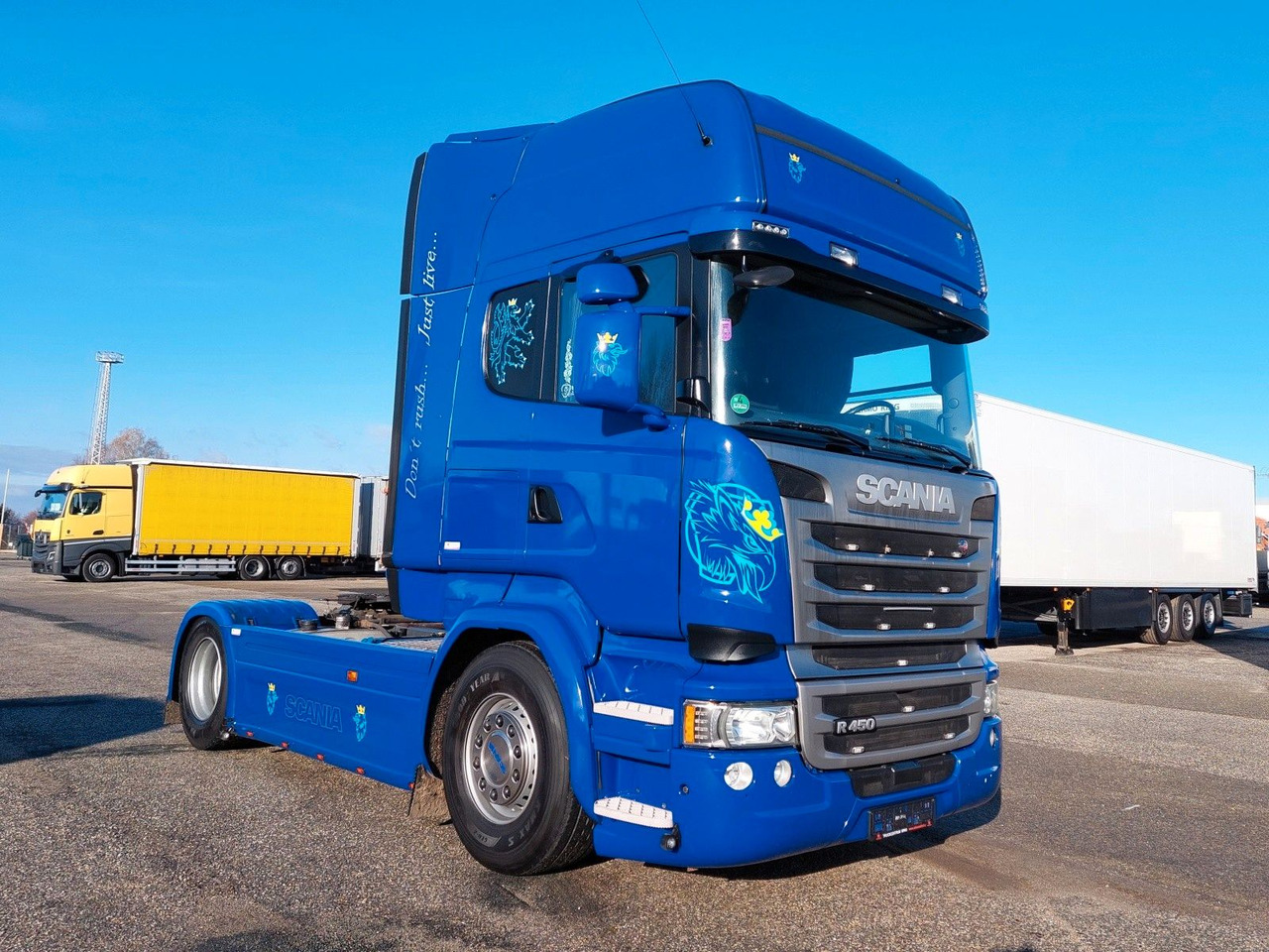 Scania R450 Retarder Luft/Luft Standklima Hydraulik - Тягач: фото 2 Scania R450 Retarder Luft/Luft Standklima Hydraulik - Тягач: фото 2