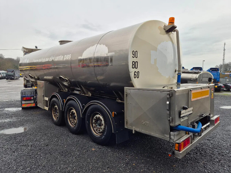 Magyar 29000L INSULATED INOX TANK - 1 COMP - PUMP - Полуприцеп-цистерна: фото 3 Magyar 29000L INSULATED INOX TANK - 1 COMP - PUMP - Полуприцеп-цистерна: фото 3