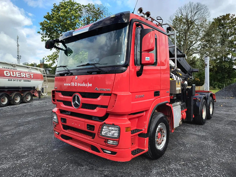 Mercedes-Benz Actros 3360 V8 CRANE HIAB 251S80 - 6X4 - V8 - Лесовоз, Автоманипулятор: фото 1 Mercedes-Benz Actros 3360 V8 CRANE HIAB 251S80 - 6X4 - V8 - Лесовоз, Автоманипулятор: фото 1
