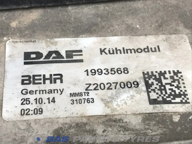 DAF XF106 Koelerpakket DAF MX13 375 H1 1909450 - Радиатор для Грузовиков: фото 4 DAF XF106 Koelerpakket DAF MX13 375 H1 1909450 - Радиатор для Грузовиков: фото 4