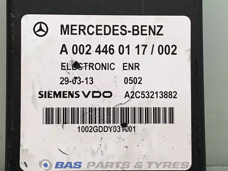 Mercedes-Benz Regeleenheid Axor Mercedes A 002 446 01 17 - Блок управления для Грузовиков: фото 3 Mercedes-Benz Regeleenheid Axor Mercedes A 002 446 01 17 - Блок управления для Грузовиков: фото 3