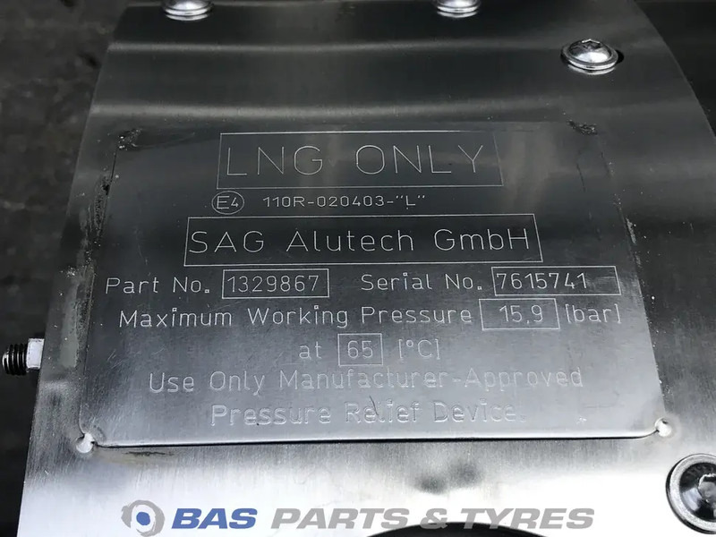 Scania LNG tank Scania 340 Liter 1776103 - Топливный бак для Грузовиков: фото 5 Scania LNG tank Scania 340 Liter 1776103 - Топливный бак для Грузовиков: фото 5