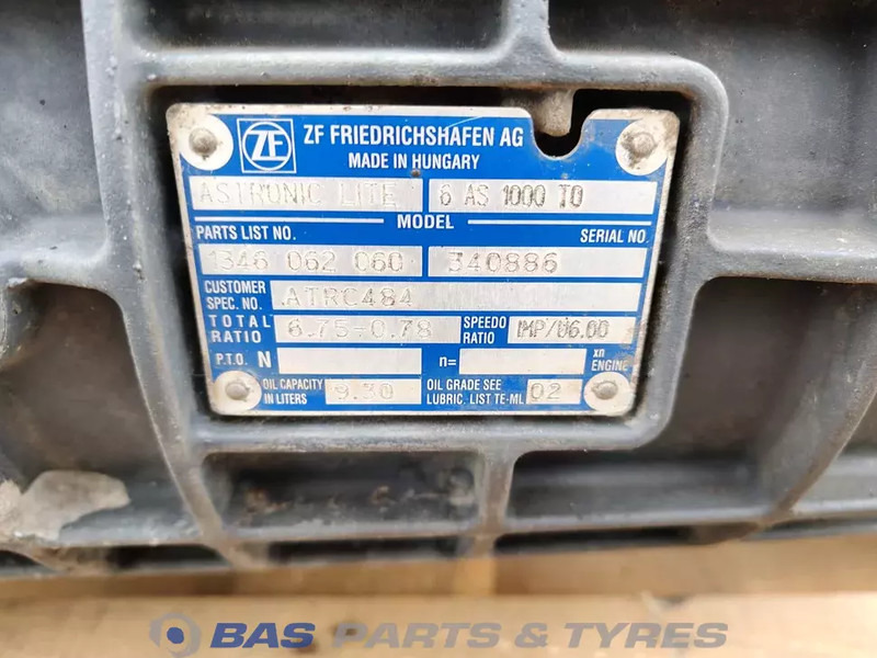 ZF LF Euro 6 - Коробка передач для Грузовиков: фото 5 ZF LF Euro 6 - Коробка передач для Грузовиков: фото 5