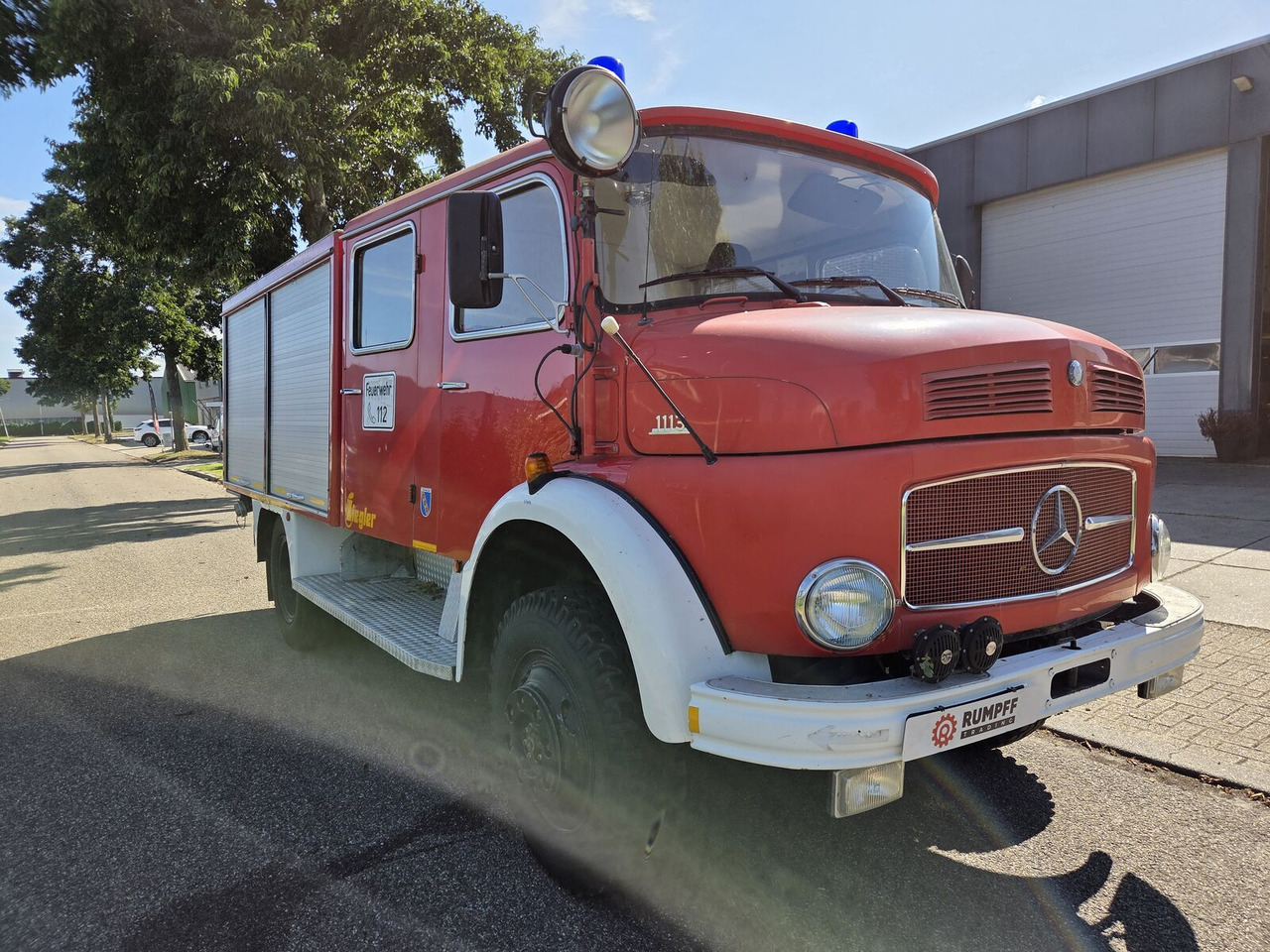 Mercedes-Benz LAF 1113 B 4X4 Turbo Diesel (170 PK) brandweerwagen - Пожарная машина: фото 4 Mercedes-Benz LAF 1113 B 4X4 Turbo Diesel (170 PK) brandweerwagen - Пожарная машина: фото 4