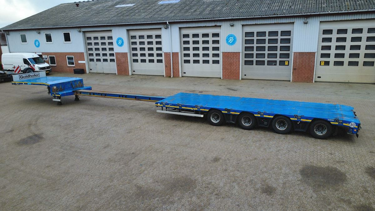 Goldhofer STN-L 4 A F2 - Полуприцеп бортовой/ Платформа: фото 5 Goldhofer STN-L 4 A F2 - Полуприцеп бортовой/ Платформа: фото 5