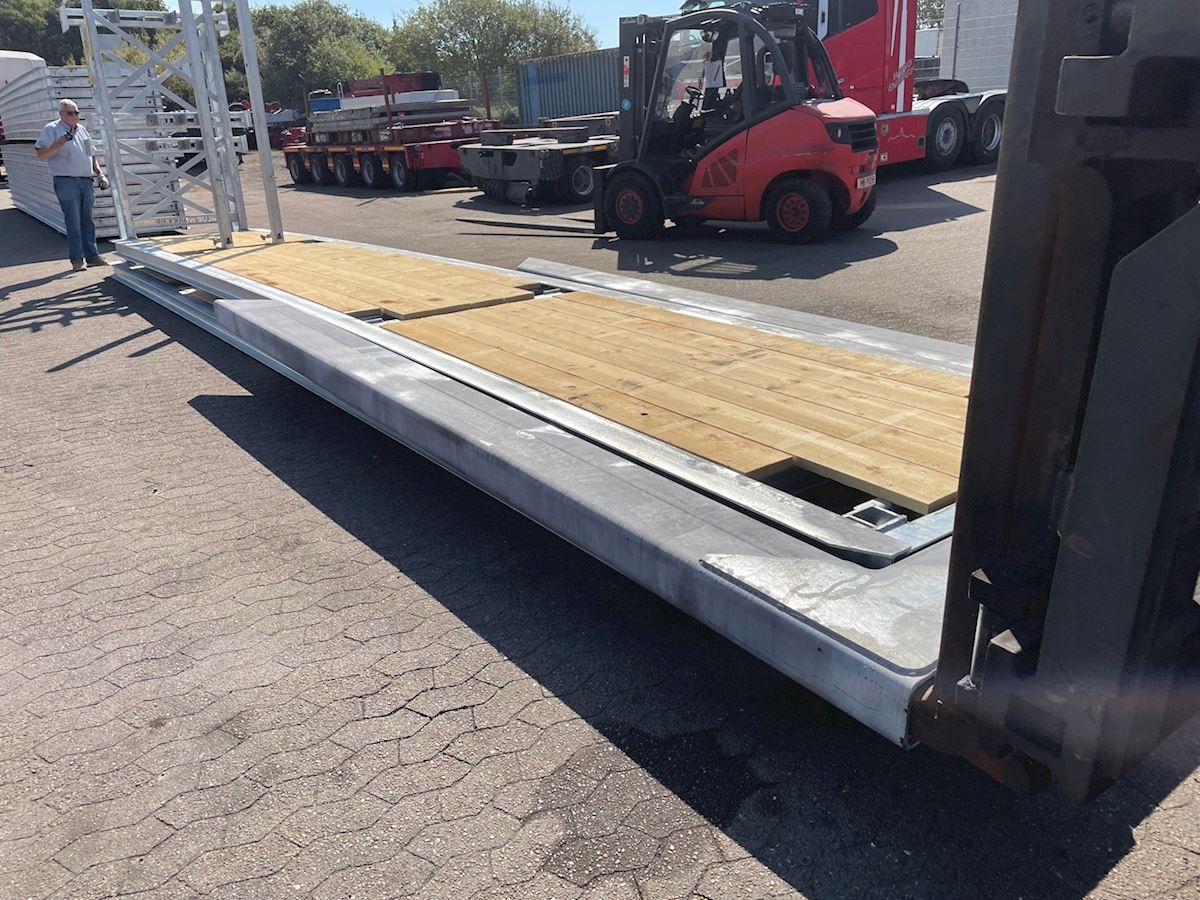 Полуприцеп Langendorf Blueworkx Innenlader pallegaffel: фото 6