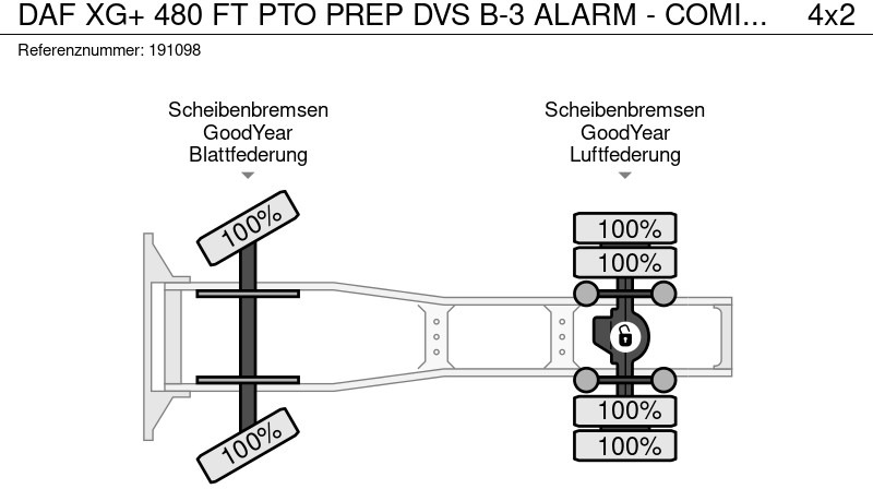 DAF XG+ 480 FT PTO PREP DVS B-3 ALARM - COMING SOON - Тягач: фото 2 DAF XG+ 480 FT PTO PREP DVS B-3 ALARM - COMING SOON - Тягач: фото 2