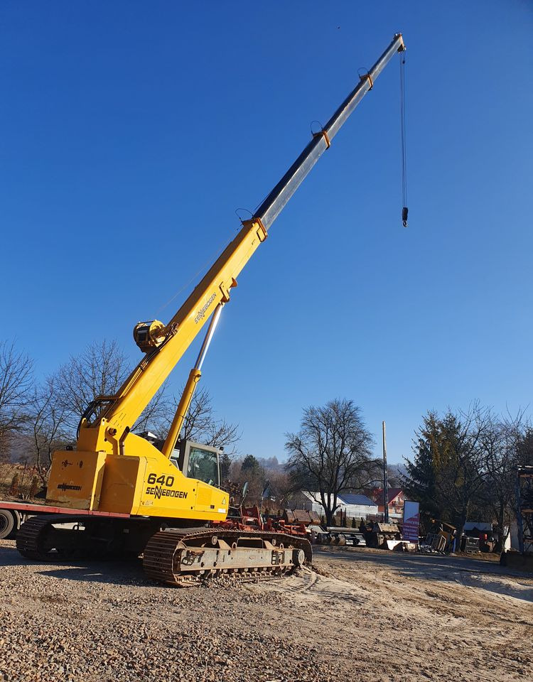 Dźwigi, żurawie, podnośniki Sennebogen 640RH Dźwig 40t 30m - Гусеничный кран: фото 2 Dźwigi, żurawie, podnośniki Sennebogen 640RH Dźwig 40t 30m - Гусеничный кран: фото 2