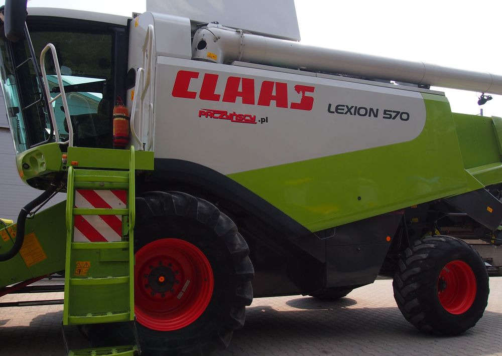 Kombajn zbożawy Claas Lexon 570 Kombajn zbożowy CLAAS LEXION 570+ heder VARIO 7,5m - Зерноуборочный комбайн: фото 4 Kombajn zbożawy Claas Lexon 570 Kombajn zbożowy CLAAS LEXION 570+ heder VARIO 7,5m - Зерноуборочный комбайн: фото 4