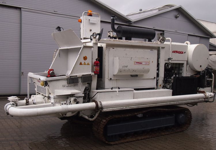 Pompa do betonu Mecbo Cartrack P4,65 APV 70bar 2009 Pompa do betonu MECBO P4,65 na gąsienicach - Бетононасос стационарный: фото 1 Pompa do betonu Mecbo Cartrack P4,65 APV 70bar 2009 Pompa do betonu MECBO P4,65 na gąsienicach - Бетононасос стационарный: фото 1