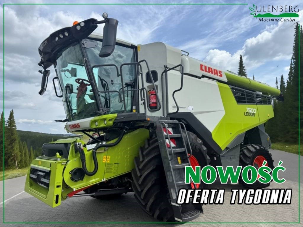 Claas LEXION 7500 +VARIO 930 + WÓZEK - Зерноуборочный комбайн: фото 1 Claas LEXION 7500 +VARIO 930 + WÓZEK - Зерноуборочный комбайн: фото 1