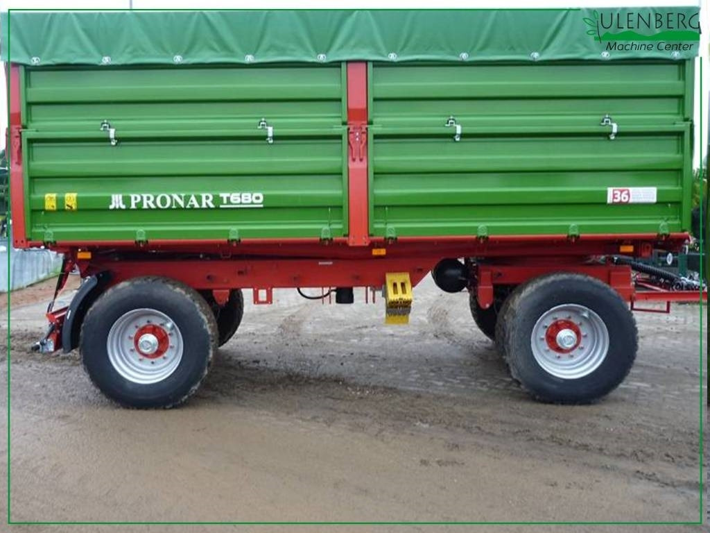 Pronar T 680 - Сельскохозяйственный прицеп-самосвал: фото 5 Pronar T 680 - Сельскохозяйственный прицеп-самосвал: фото 5