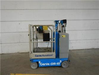 Genie GR15 - Вертикальный мачтовый подъемник: фото 1 Genie GR15 - Вертикальный мачтовый подъемник: фото 1
