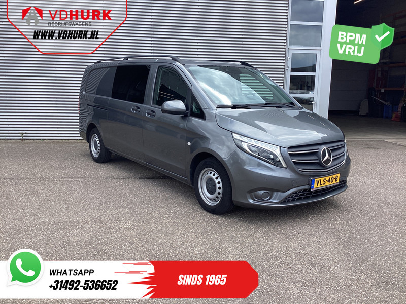 Mercedes-Benz Vito 114 CDI Aut. L3 XL DC Dubbele Cabine BPM VRIJ! LED/ Climate/ Navi/ Carplay/ Camera/ PDC/ Cruise - Легковой фургон, Грузопассажирский фургон: фото 1 Mercedes-Benz Vito 114 CDI Aut. L3 XL DC Dubbele Cabine BPM VRIJ! LED/ Climate/ Navi/ Carplay/ Camera/ PDC/ Cruise - Легковой фургон, Грузопассажирский фургон: фото 1