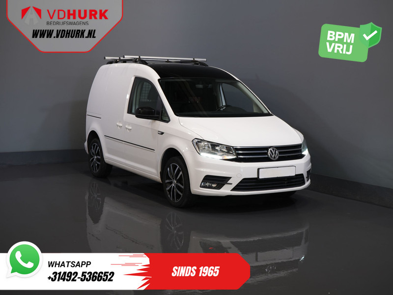 Volkswagen Caddy 2.0 TDI 100 pk DSG Aut. BPM VRIJ! Edition 35 Carplay/ Stoelverw./ Standkachel/ Cruise/ Airco/ PDC/ LMV/ Dakdragers/ Trekhaak/ In - Цельнометаллический фургон: фото 1 Volkswagen Caddy 2.0 TDI 100 pk DSG Aut. BPM VRIJ! Edition 35 Carplay/ Stoelverw./ Standkachel/ Cruise/ Airco/ PDC/ LMV/ Dakdragers/ Trekhaak/ In - Цельнометаллический фургон: фото 1