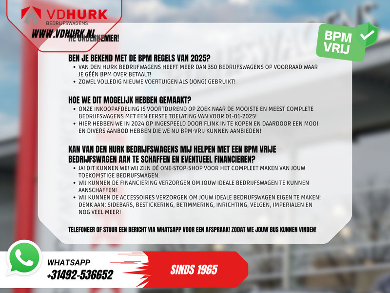 Цельнометаллический фургон Volkswagen Crafter 35 2.0 TDI 140 pk L4H3 BPM VRIJ! Carplay/ 3 Pers./ PDC/ Airco: фото 8 Цельнометаллический фургон Volkswagen Crafter 35 2.0 TDI 140 pk L4H3 BPM VRIJ! Carplay/ 3 Pers./ PDC/ Airco: фото 8