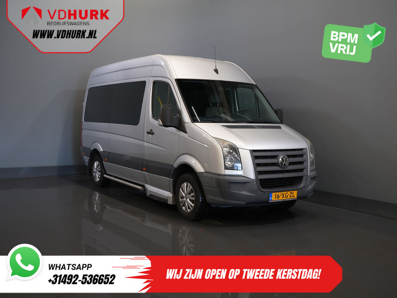 Volkswagen Crafter 35 2.5 TDI L2H2 MARGE EXPORT ONLY NL Auto/ APK 7-2026/ 5 Zyl./ Combi/ 9 Persoons/ Kombi/ 9P/ Sidebars/ Airco/ Rolstoellift - Микроавтобус, Пассажирский фургон: фото 1 Volkswagen Crafter 35 2.5 TDI L2H2 MARGE EXPORT ONLY NL Auto/ APK 7-2026/ 5 Zyl./ Combi/ 9 Persoons/ Kombi/ 9P/ Sidebars/ Airco/ Rolstoellift - Микроавтобус, Пассажирский фургон: фото 1