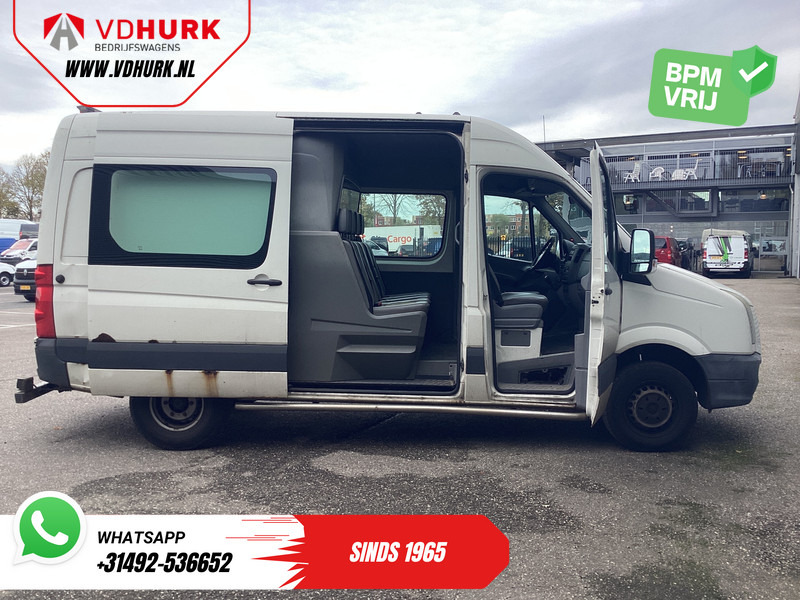 Цельнометаллический фургон, Грузопассажирский фургон Volkswagen Crafter 50 2.5 TDI Aut. L2H2 DC Dubbel Cabine EXPORT 5 cil/ 3.5t Trekverm./ Airco/ 6 Pers./ 270Gr.Deuren/ Trekhaak: фото 6