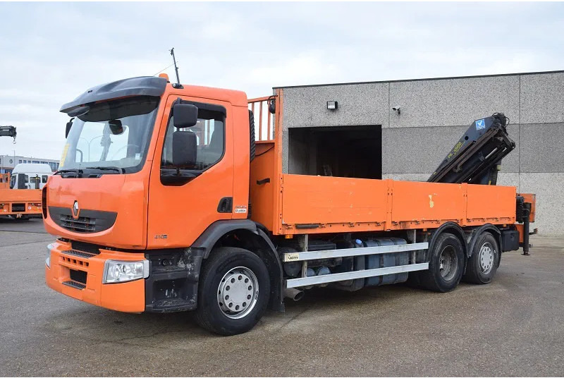 Renault Premium 410 - Грузовик бортовой/ Платформа, Автоманипулятор: фото 1 Renault Premium 410 - Грузовик бортовой/ Платформа, Автоманипулятор: фото 1