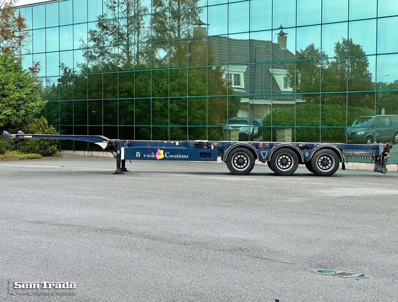 Burg BPO 15-27 Ccxhx BPW Axles Disc Brakes 40 FT. Chassis Lift Axle - Полуприцеп-контейнеровоз/ Сменный кузов: фото 2 Burg BPO 15-27 Ccxhx BPW Axles Disc Brakes 40 FT. Chassis Lift Axle - Полуприцеп-контейнеровоз/ Сменный кузов: фото 2