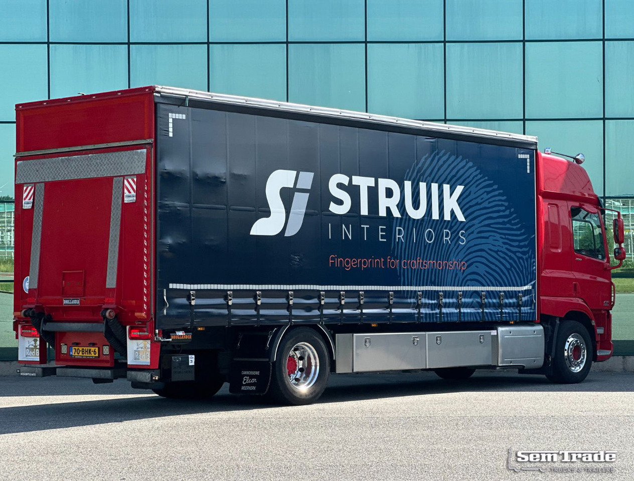 DAF CF 290 FA Space CAB Hardhouten Vloer 2500 KG Klep Nieuw Staat - Грузовик с закрытым кузовом: фото 5 DAF CF 290 FA Space CAB Hardhouten Vloer 2500 KG Klep Nieuw Staat - Грузовик с закрытым кузовом: фото 5