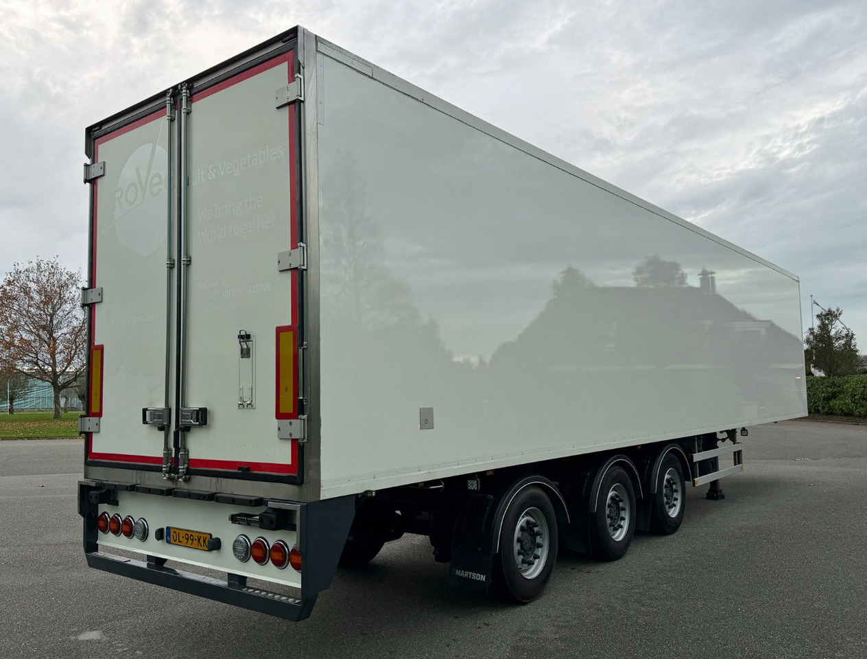 HTF 3-AS Heiwo 1345 x 250 x 265 CM Stuuras Tridec Super Staat NL Trailer - Полуприцеп-рефрижератор: фото 5 HTF 3-AS Heiwo 1345 x 250 x 265 CM Stuuras Tridec Super Staat NL Trailer - Полуприцеп-рефрижератор: фото 5