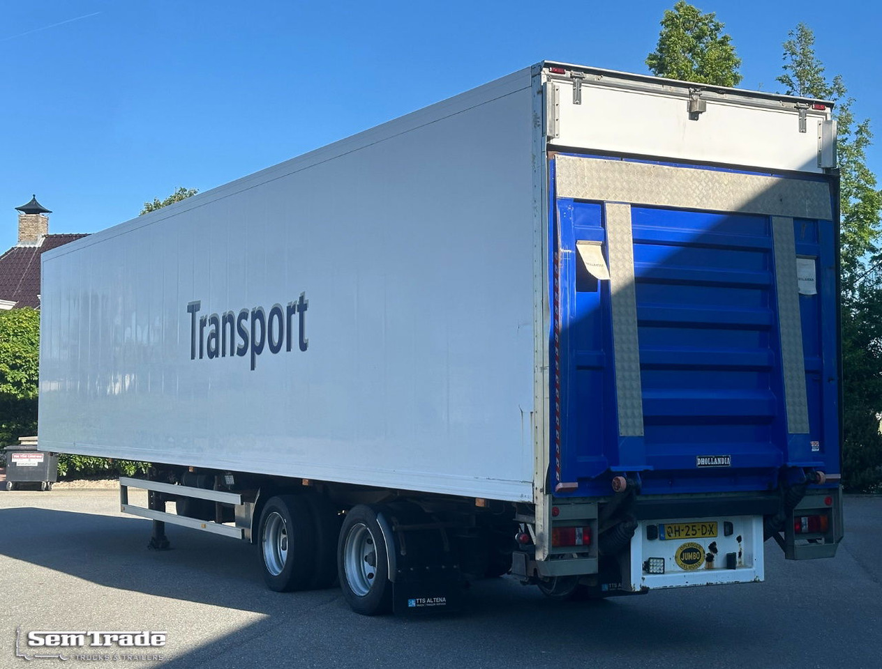 Jumbo 2 Alxe SOR Isolated BOX Tail Lift Steering Axle Holland-Trailer - Полуприцеп-фургон: фото 3 Jumbo 2 Alxe SOR Isolated BOX Tail Lift Steering Axle Holland-Trailer - Полуприцеп-фургон: фото 3
