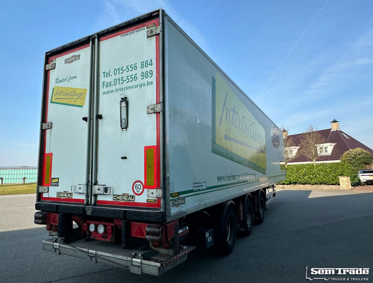 Renders Chereau Carrier Maxima 1300 Steering Axle Tail Lift Belgium Trailer - Полуприцеп-рефрижератор: фото 5 Renders Chereau Carrier Maxima 1300 Steering Axle Tail Lift Belgium Trailer - Полуприцеп-рефрижератор: фото 5